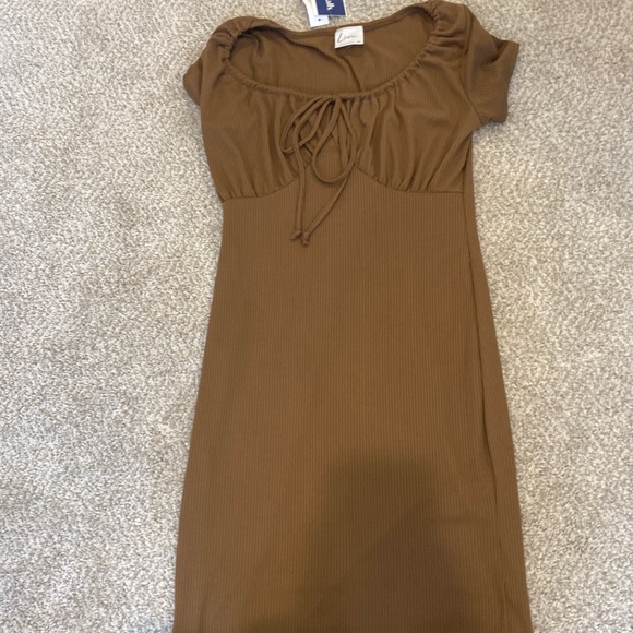 marshalls brown floral dress Audrina Brown Floral Halter Maxi Dress - S Size - Women's Dresses